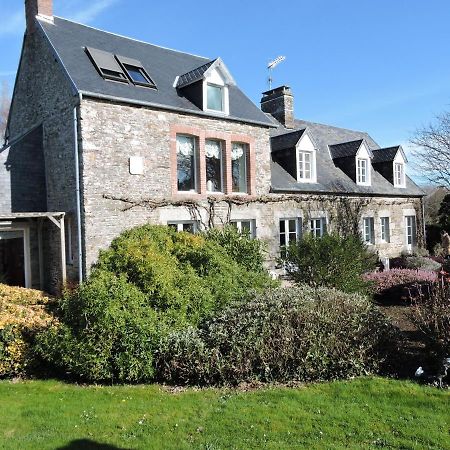 Gite De Charme "La Maison Saint-Leonard" Avec Piscine, Spa, Vue Sur Le Mont Saint-Michel Vains Bagian luar foto