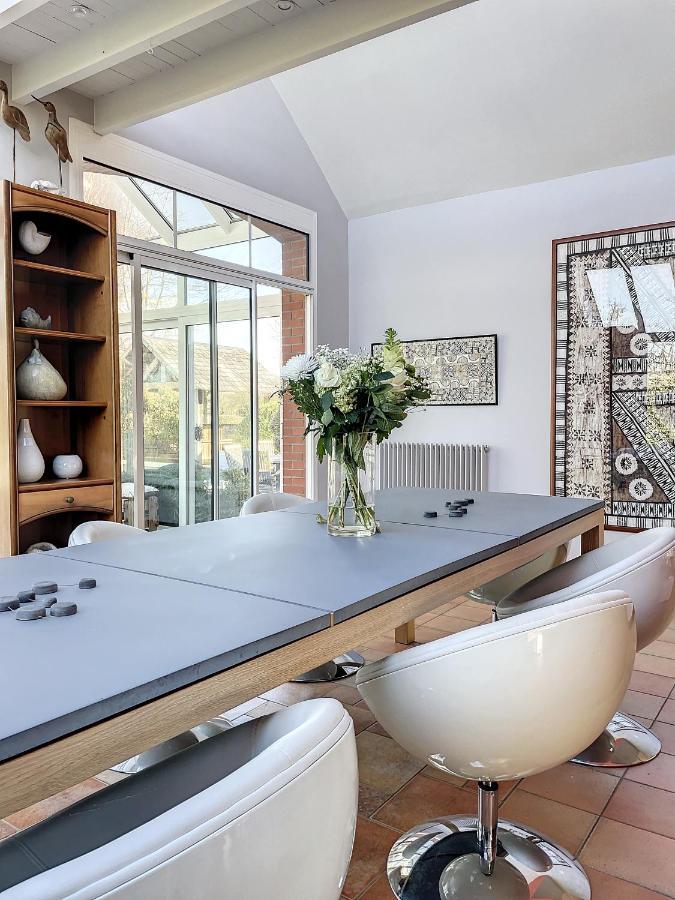 Gite De Charme "La Maison Saint-Leonard" Avec Piscine, Spa, Vue Sur Le Mont Saint-Michel Vains Bagian luar foto